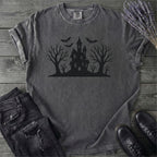 Haunted House Silhouette T-Shirt