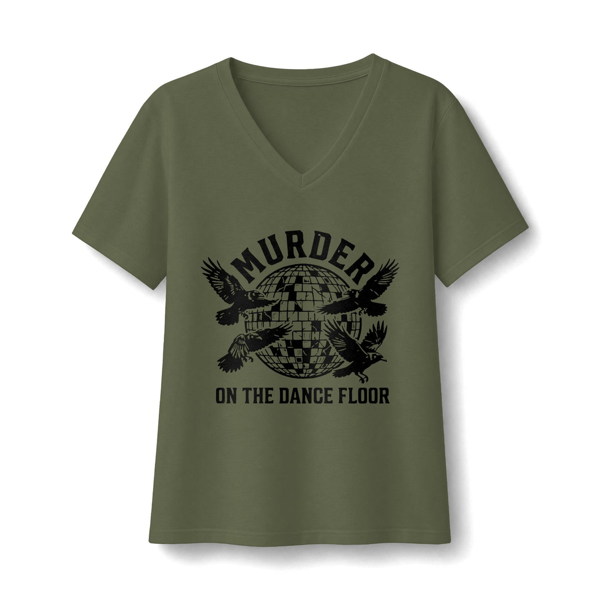 Murder On The Dance Floor V-Neck T-Shirt