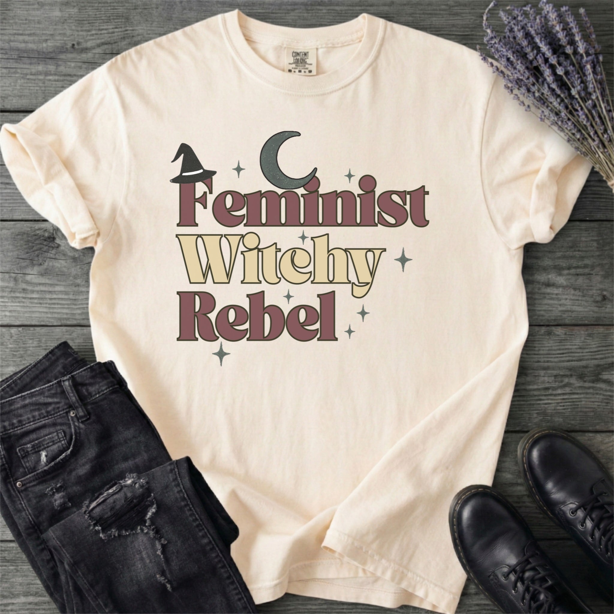 Feminist Witchy Rebel Empowerment T-Shirt
