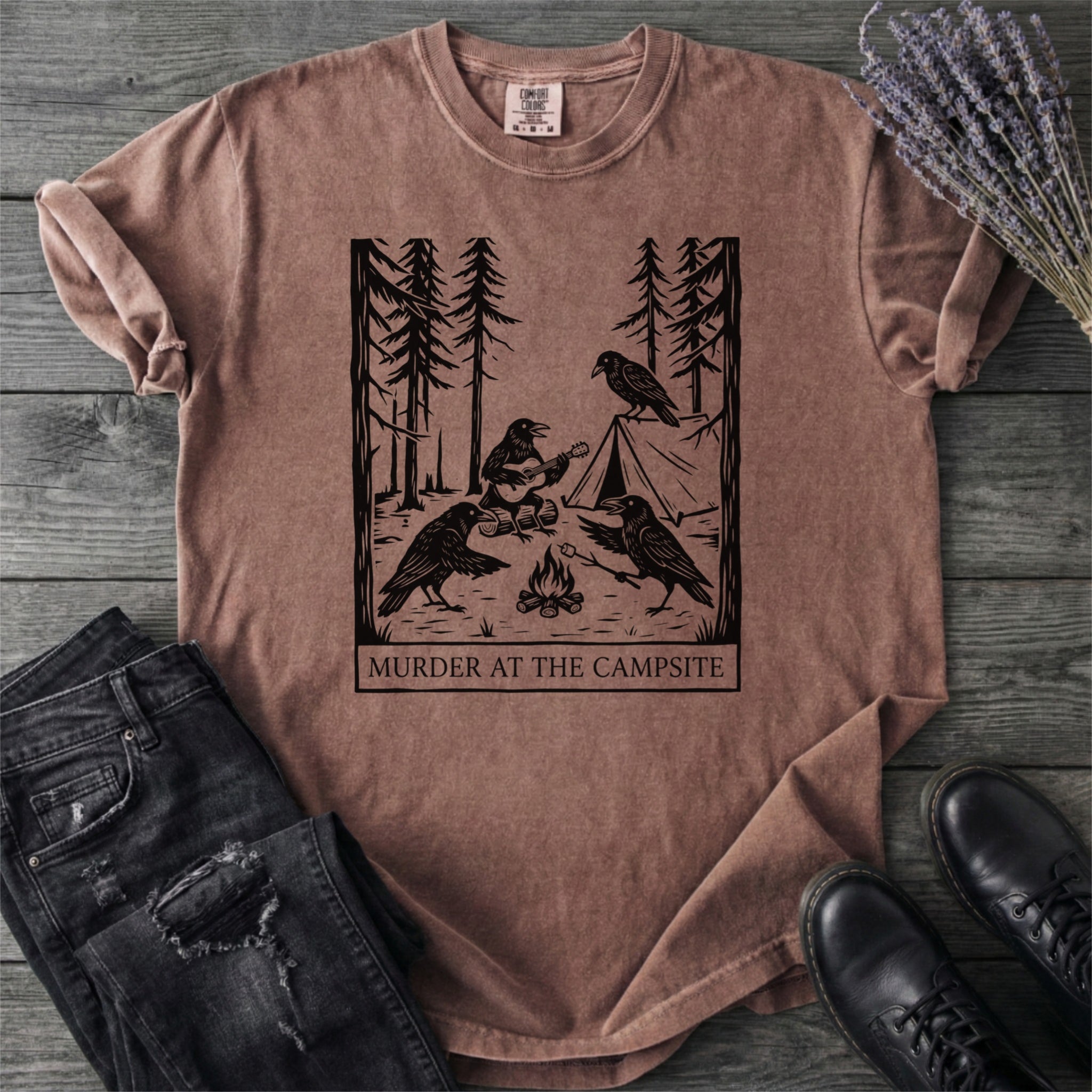 Murder At The Campsite T-Shirt