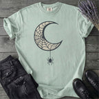 Spiderweb Crescent Moon T-Shirt