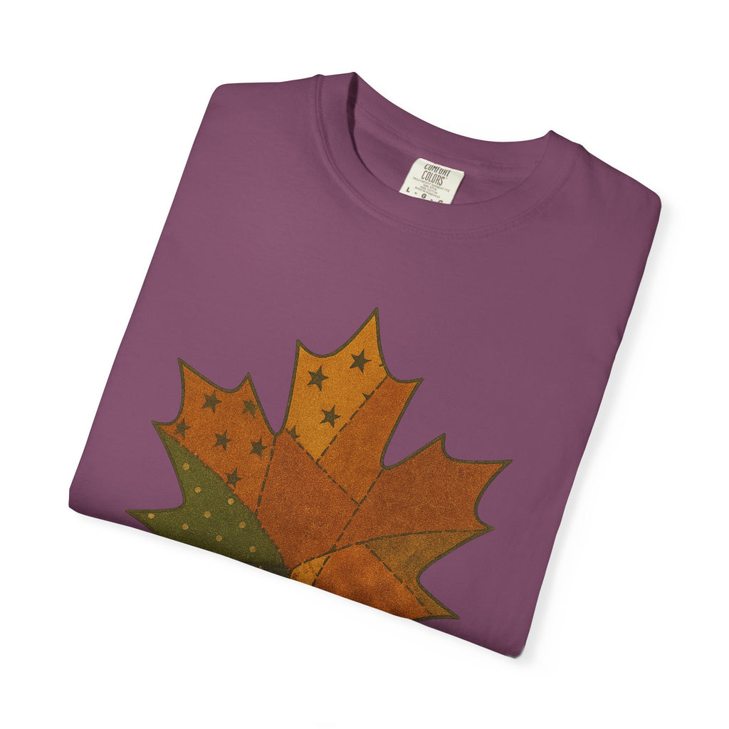 Patchwork Maple Leaf T-Shirt