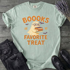 Books Are My Favorite Treat Ghost T-Shirt
