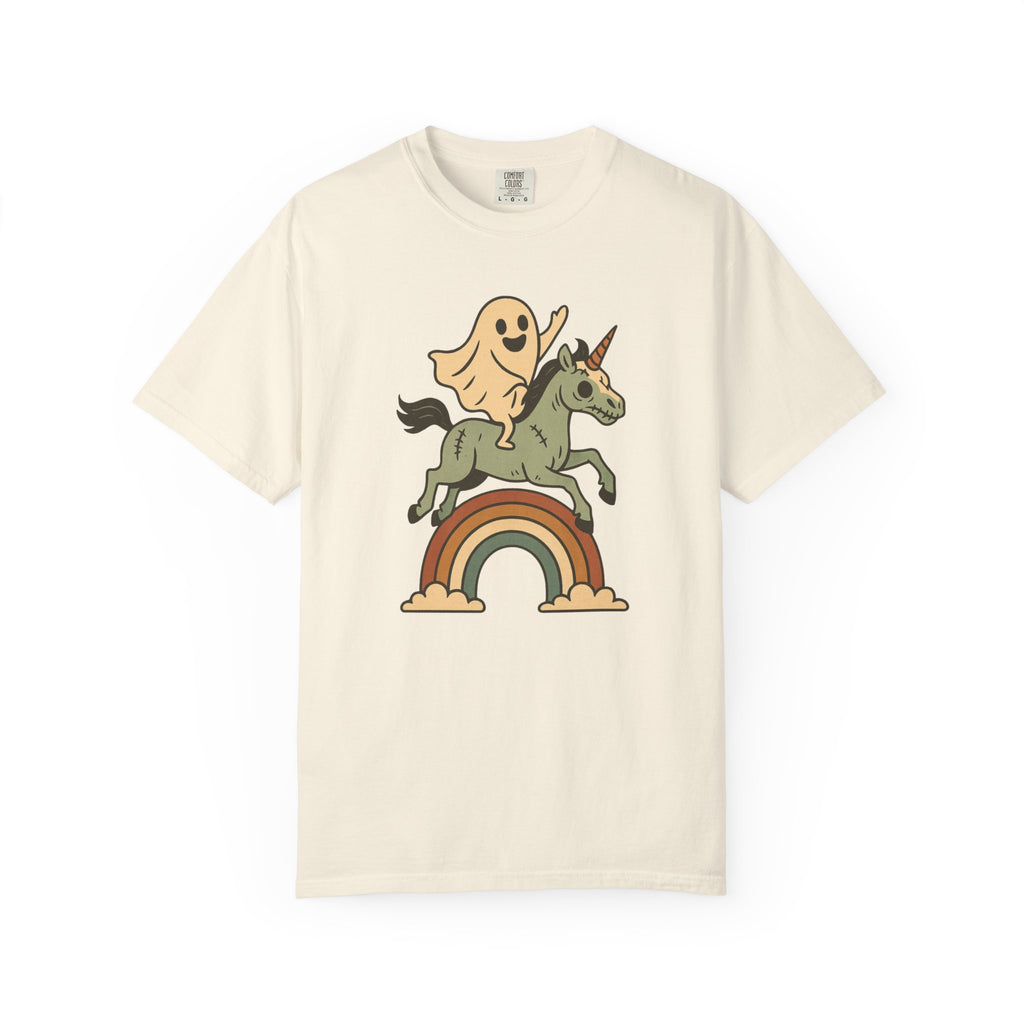 Ghost Unicorn Rainbow T-Shirt