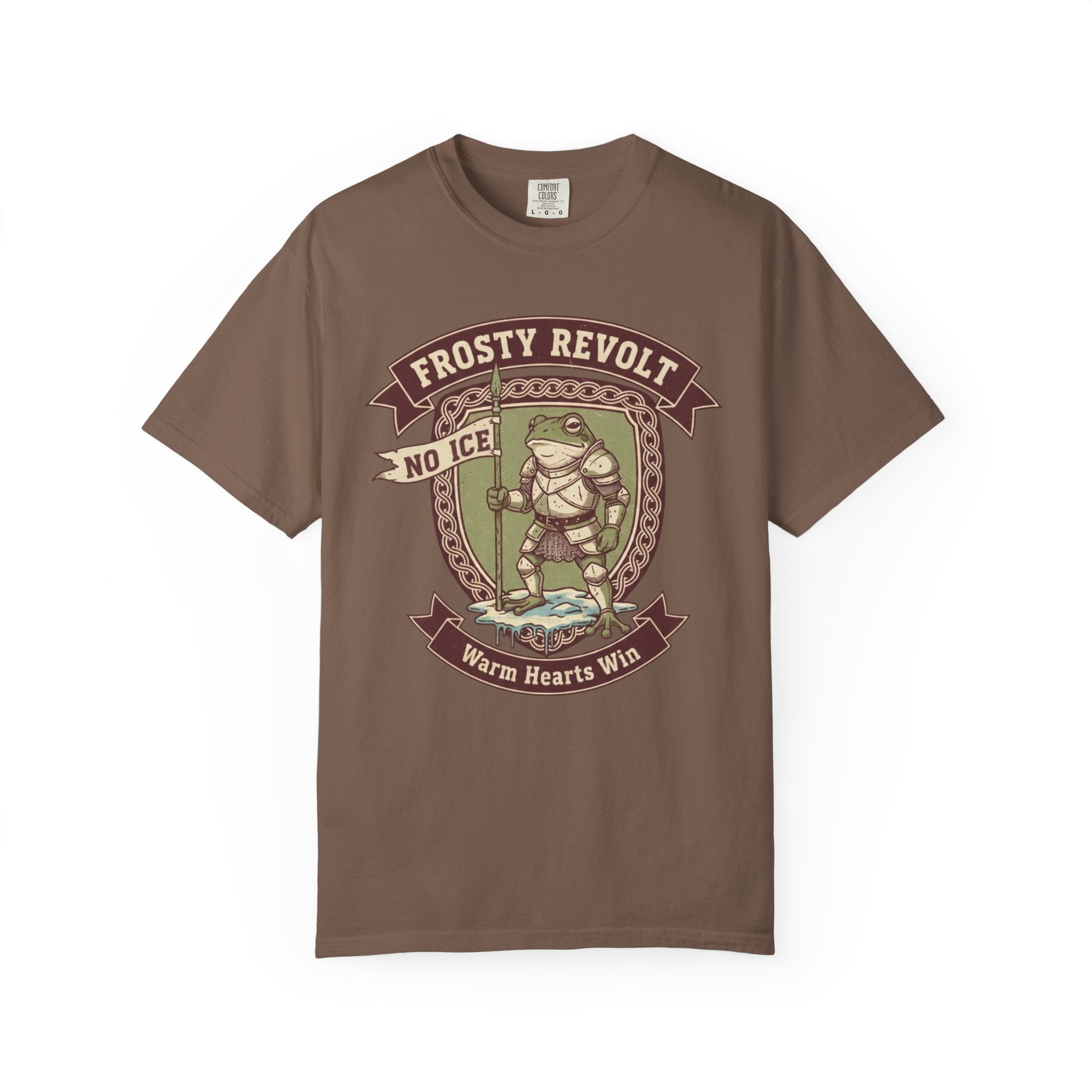 Medieval Frog Knight Protest T-Shirt