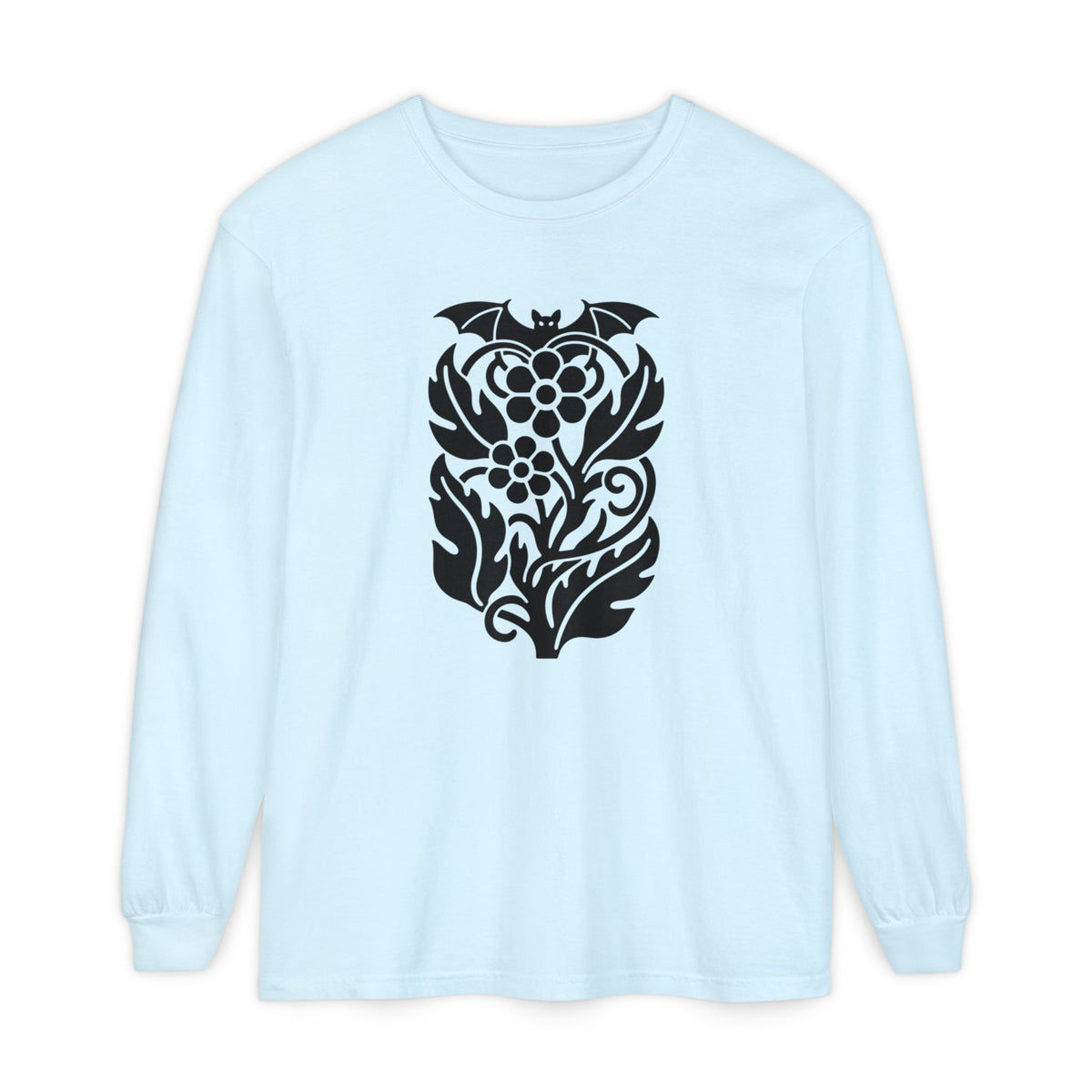 bat night garden Long Sleeve T-Shirt