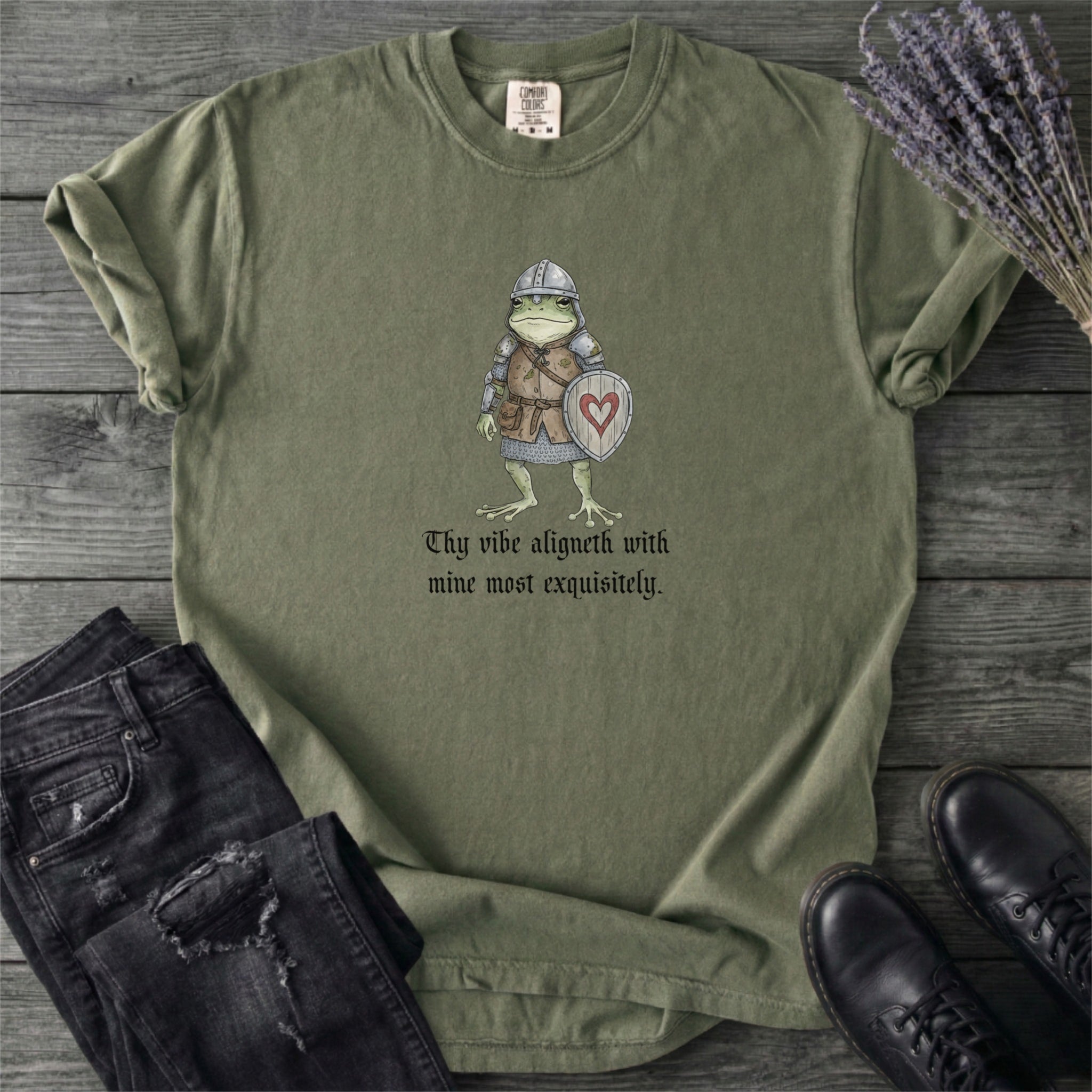 Frog Knight Vibes Aligneth T-Shirt