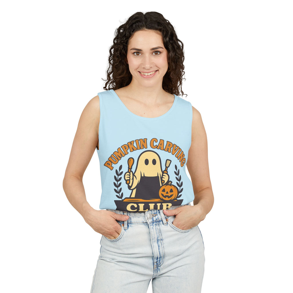 Pumpkin Carving Club Tank Top