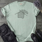 Skeleton Knitting T-Shirt