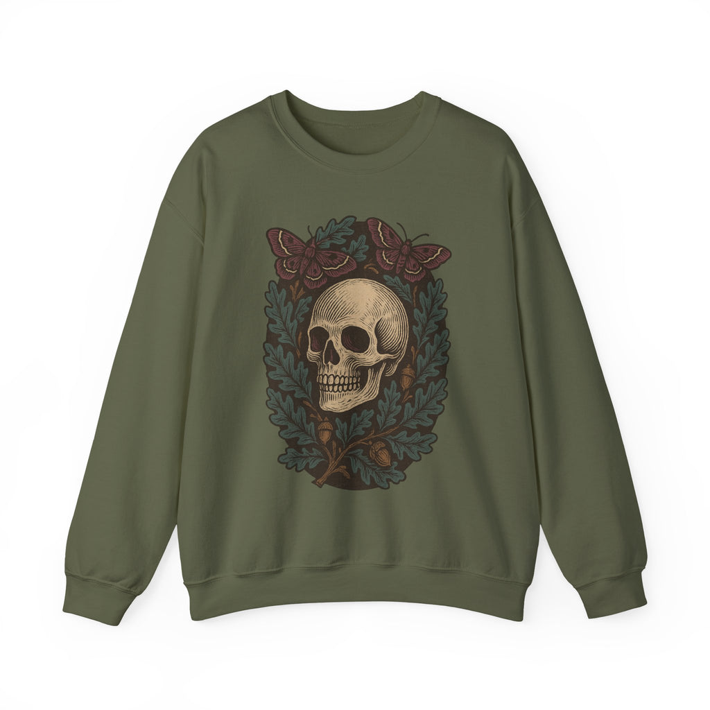 Skull And Moths Sweatshirt