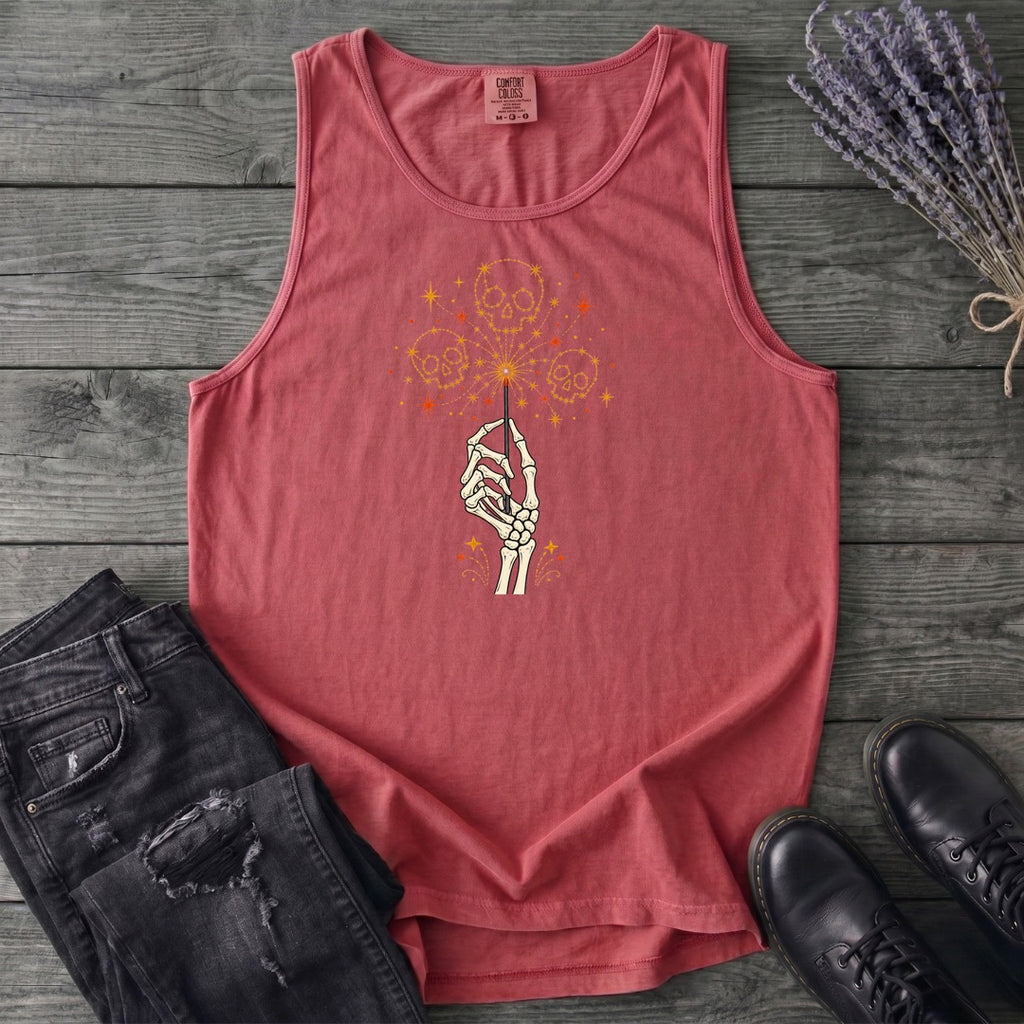 Skull Sparklers Tank Top