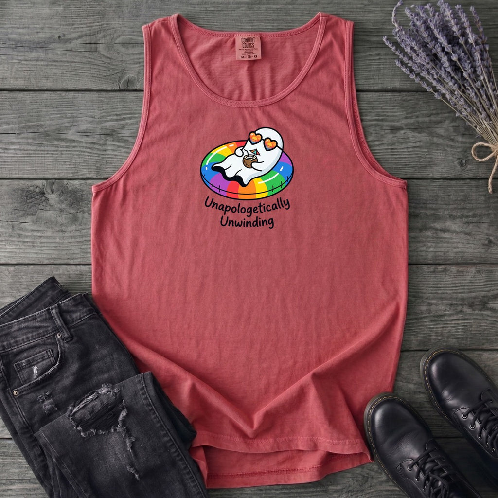 Unapologetically Unwinding Tank Top