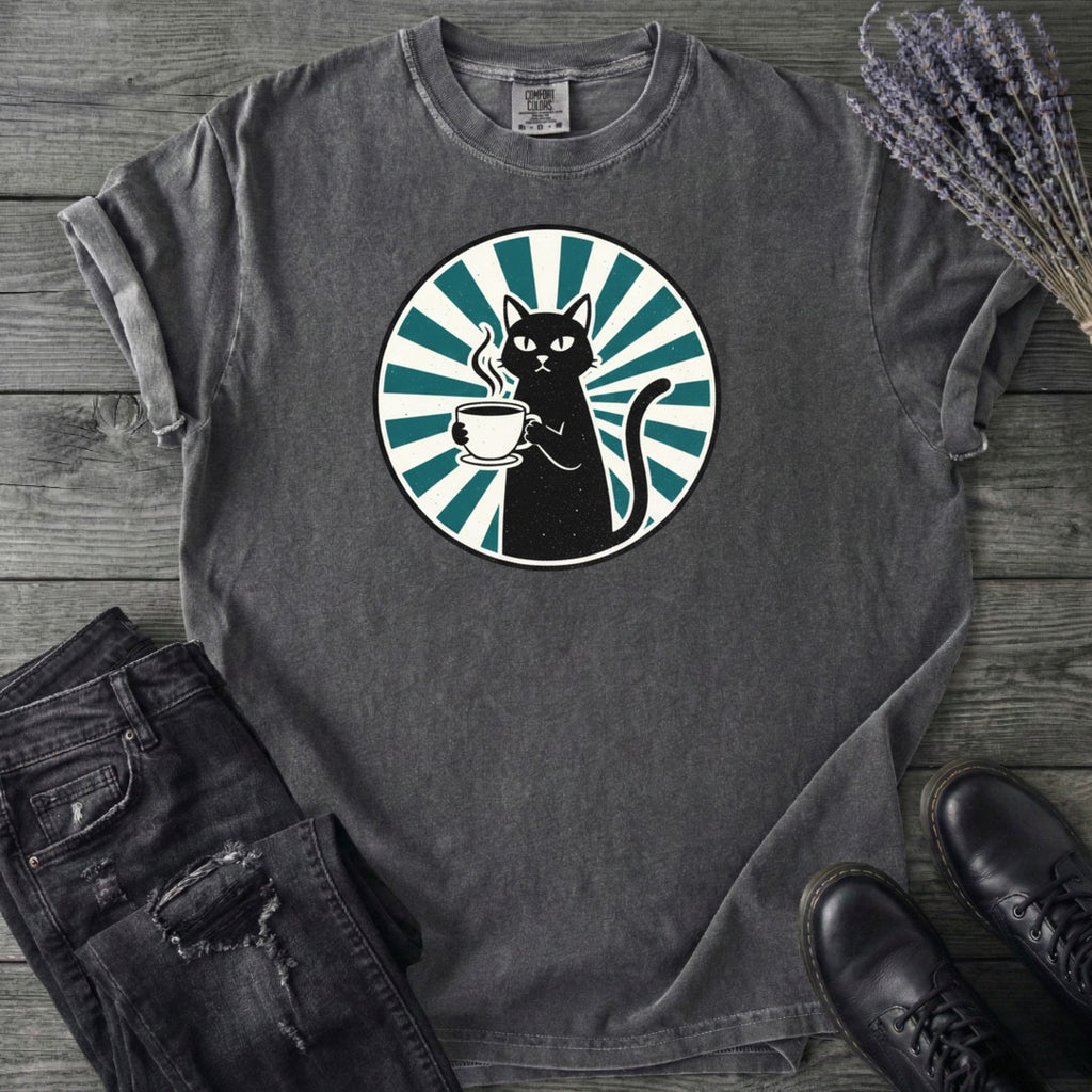 Black Cat Coffee T-Shirt