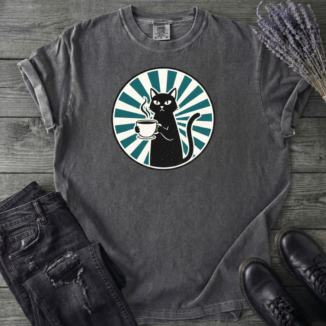 Black Cat Coffee T-Shirt