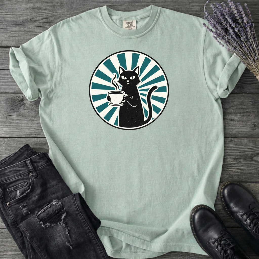 Black Cat Coffee T-Shirt
