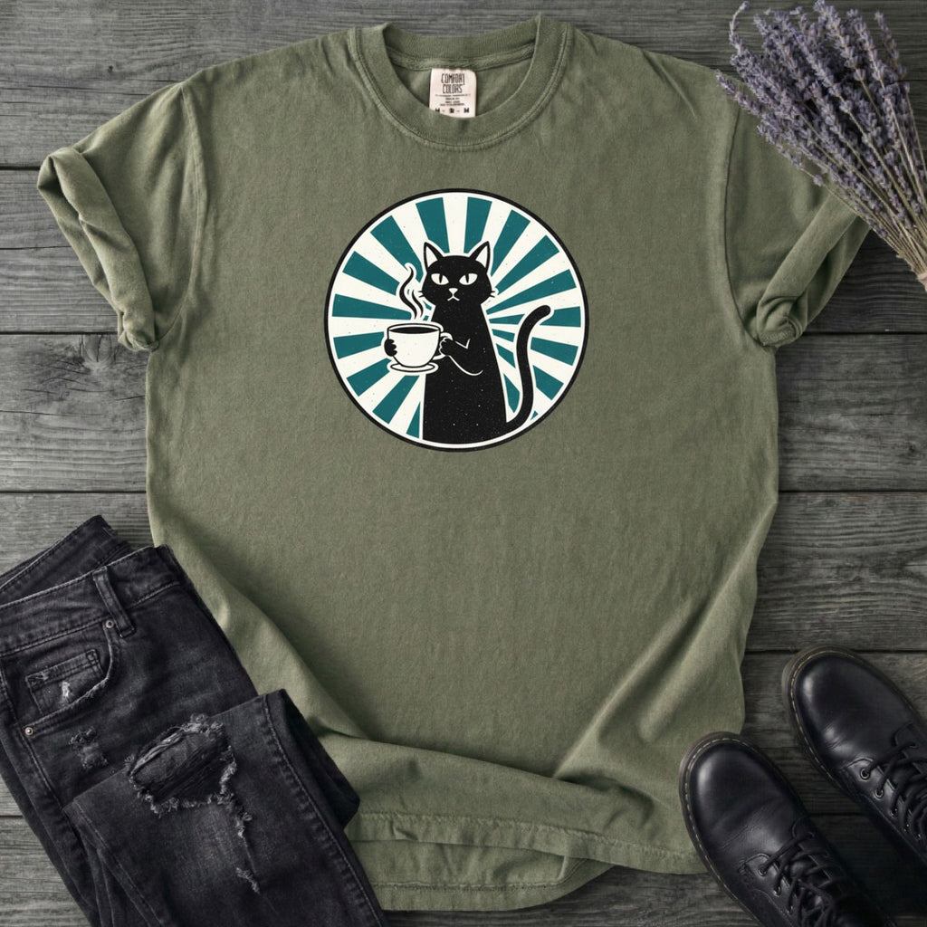 Black Cat Coffee T-Shirt