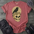 Crow On Skull T-Shirt
