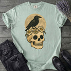 Crow On Skull T-Shirt