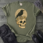 Crow On Skull T-Shirt