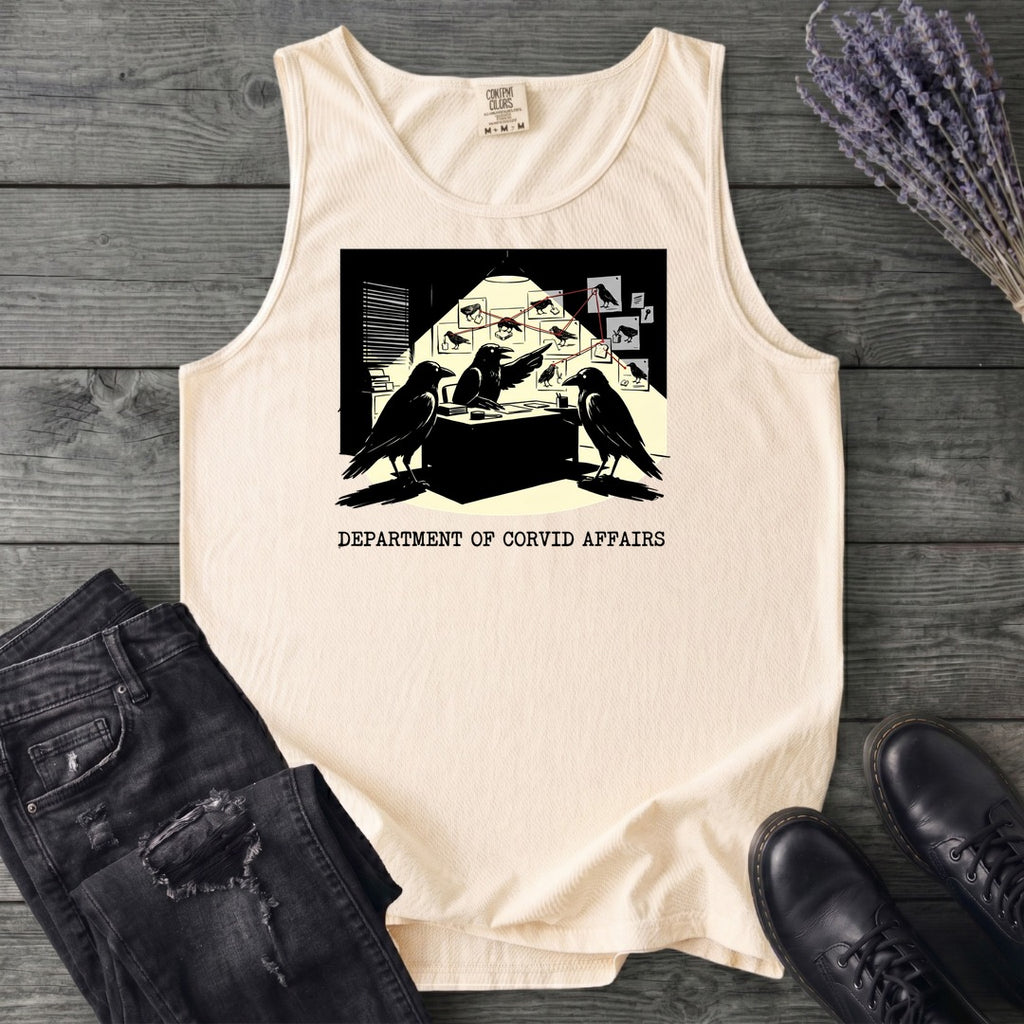 Department of Corvid Affairs Tank Top