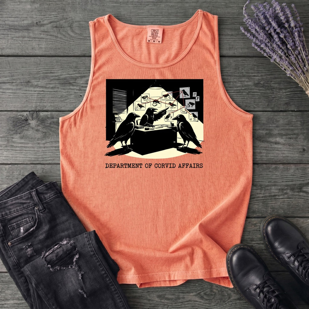 Department of Corvid Affairs Tank Top