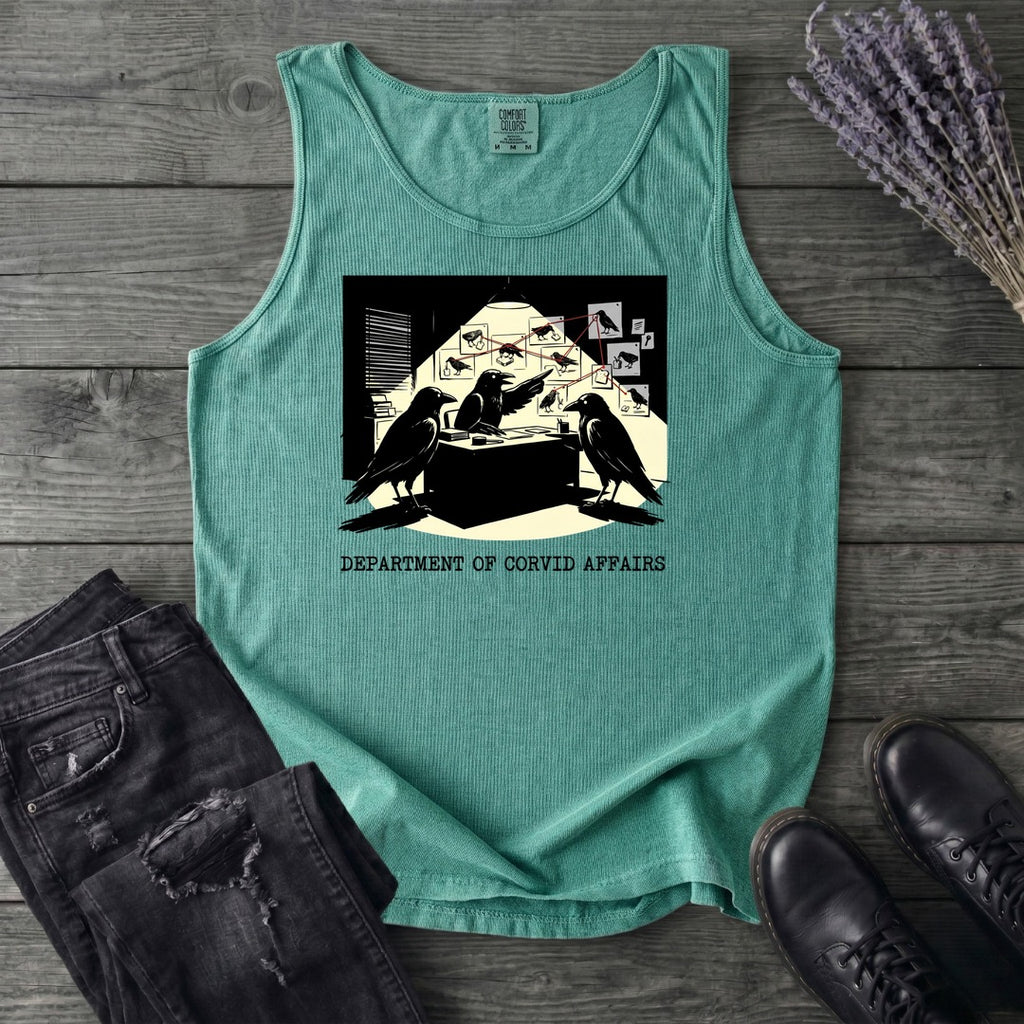 Department of Corvid Affairs Tank Top