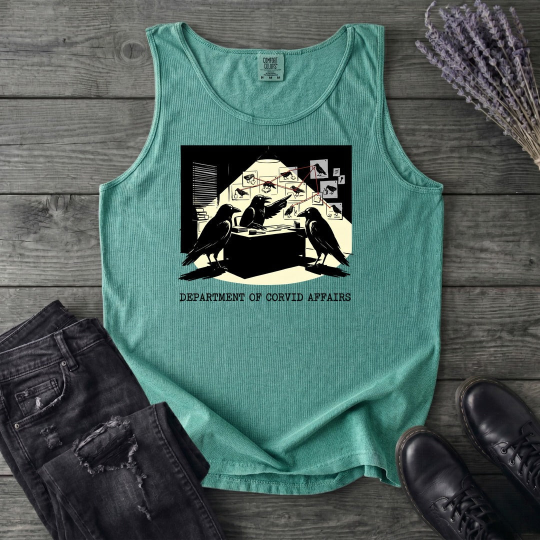Department of Corvid Affairs Tank Top