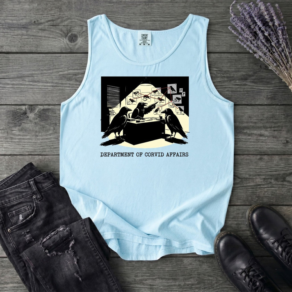 Department of Corvid Affairs Tank Top