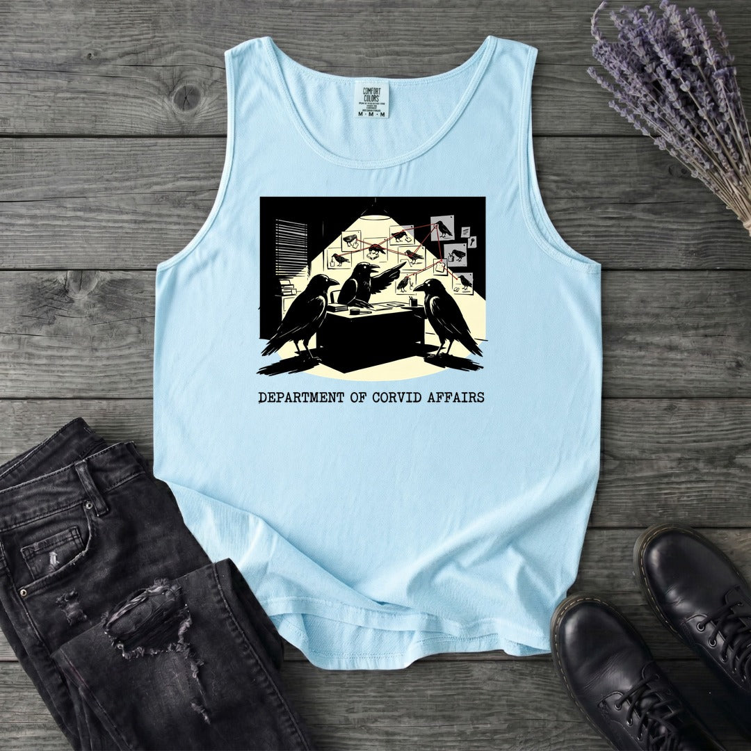 Department of Corvid Affairs Tank Top