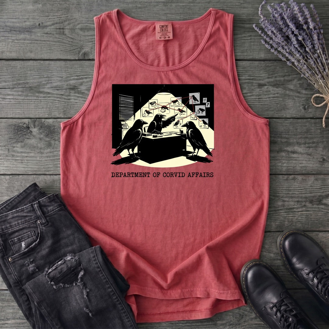 Department of Corvid Affairs Tank Top