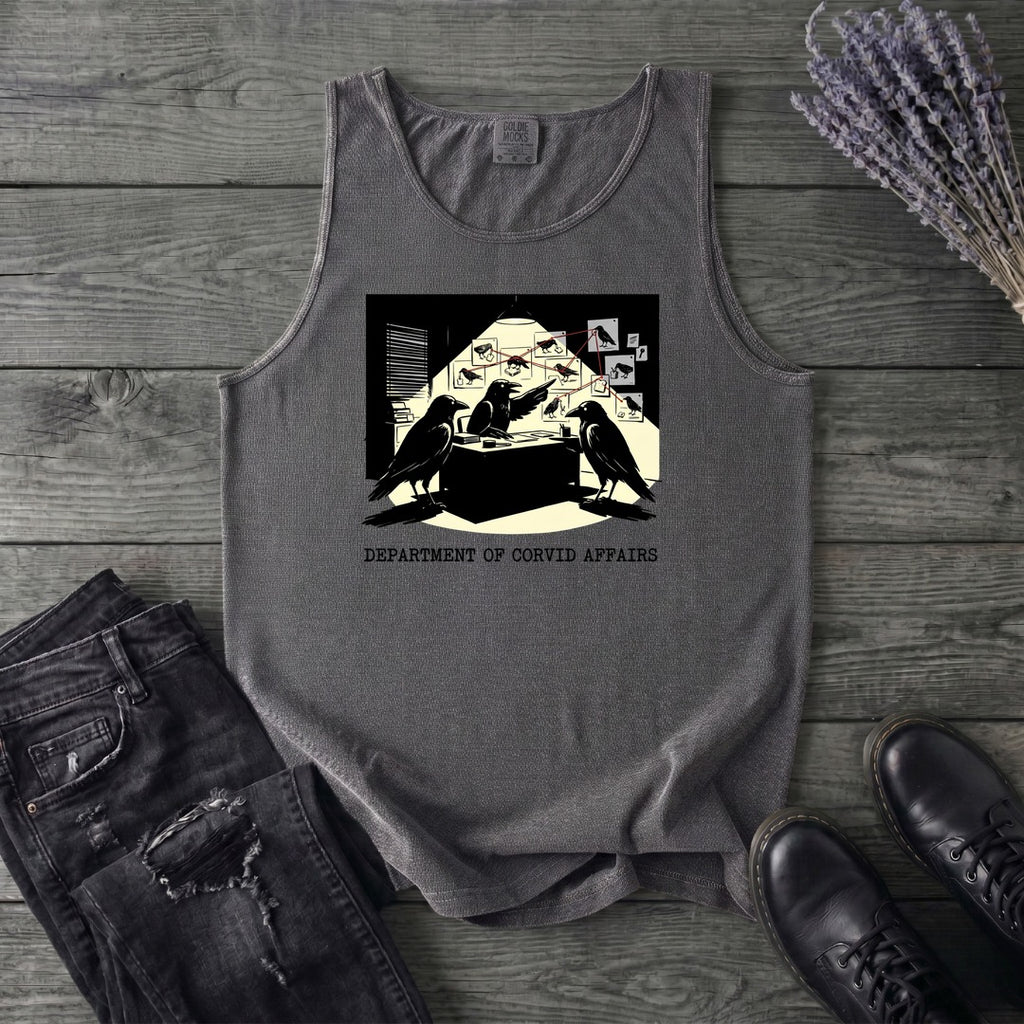 Department of Corvid Affairs Tank Top