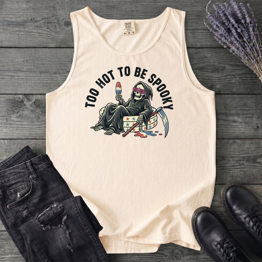 Too Hot To Be Spooky Tank Top