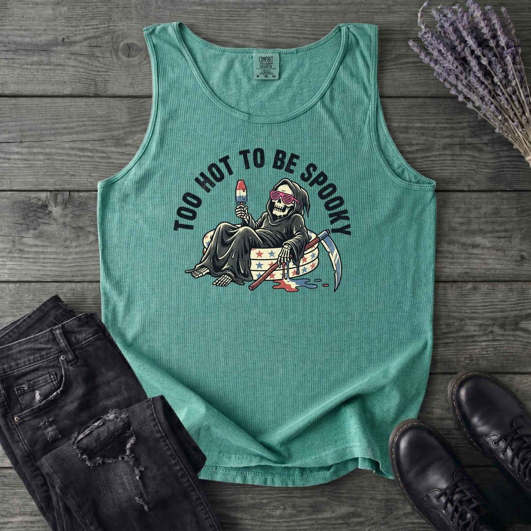 Too Hot To Be Spooky Tank Top