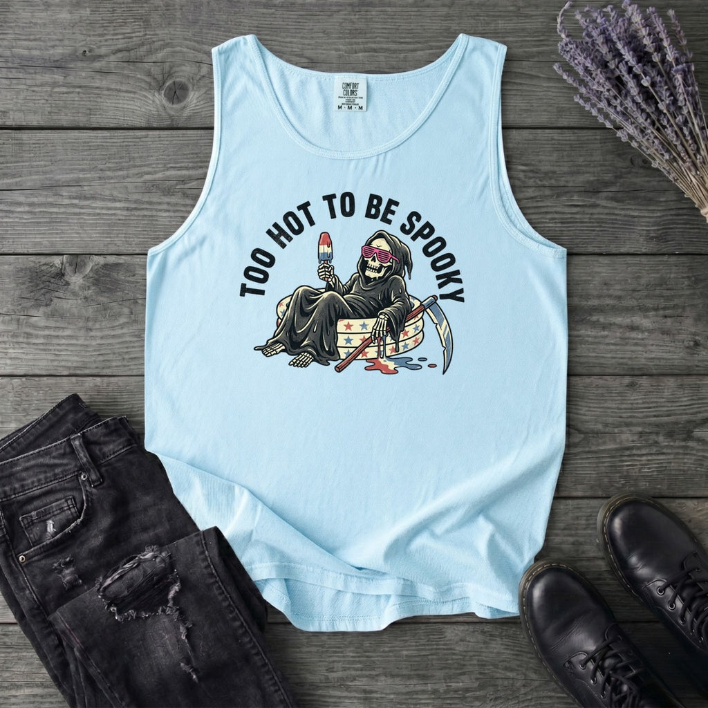 Too Hot To Be Spooky Tank Top