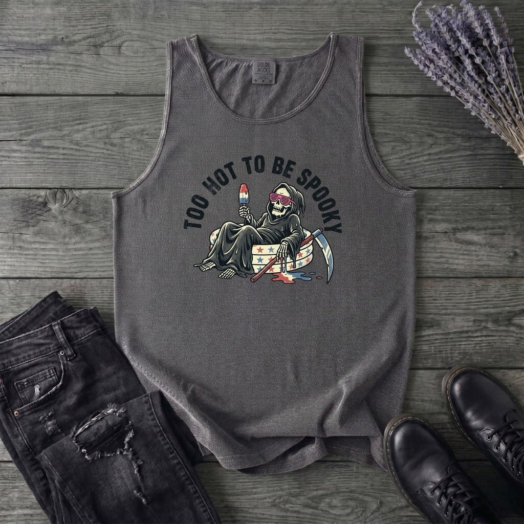 Too Hot To Be Spooky Tank Top