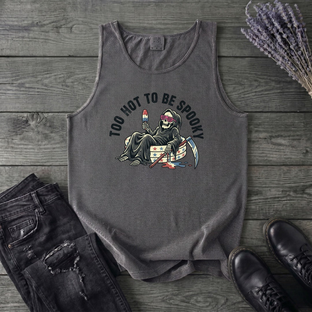 Too Hot To Be Spooky Tank Top