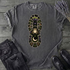 Mystic Frog Trail Boot Print T-Shirt