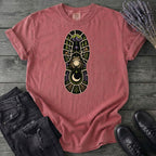 Mystic Frog Trail Boot Print T-Shirt