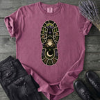 Mystic Frog Trail Boot Print T-Shirt