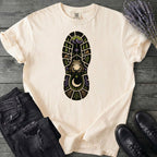 Mystic Frog Trail Boot Print T-Shirt