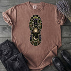 Mystic Frog Trail Boot Print T-Shirt
