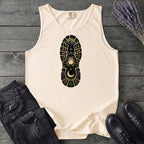 Mystic Frog Trail Boot Print Tank Top