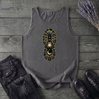Mystic Frog Trail Boot Print Tank Top