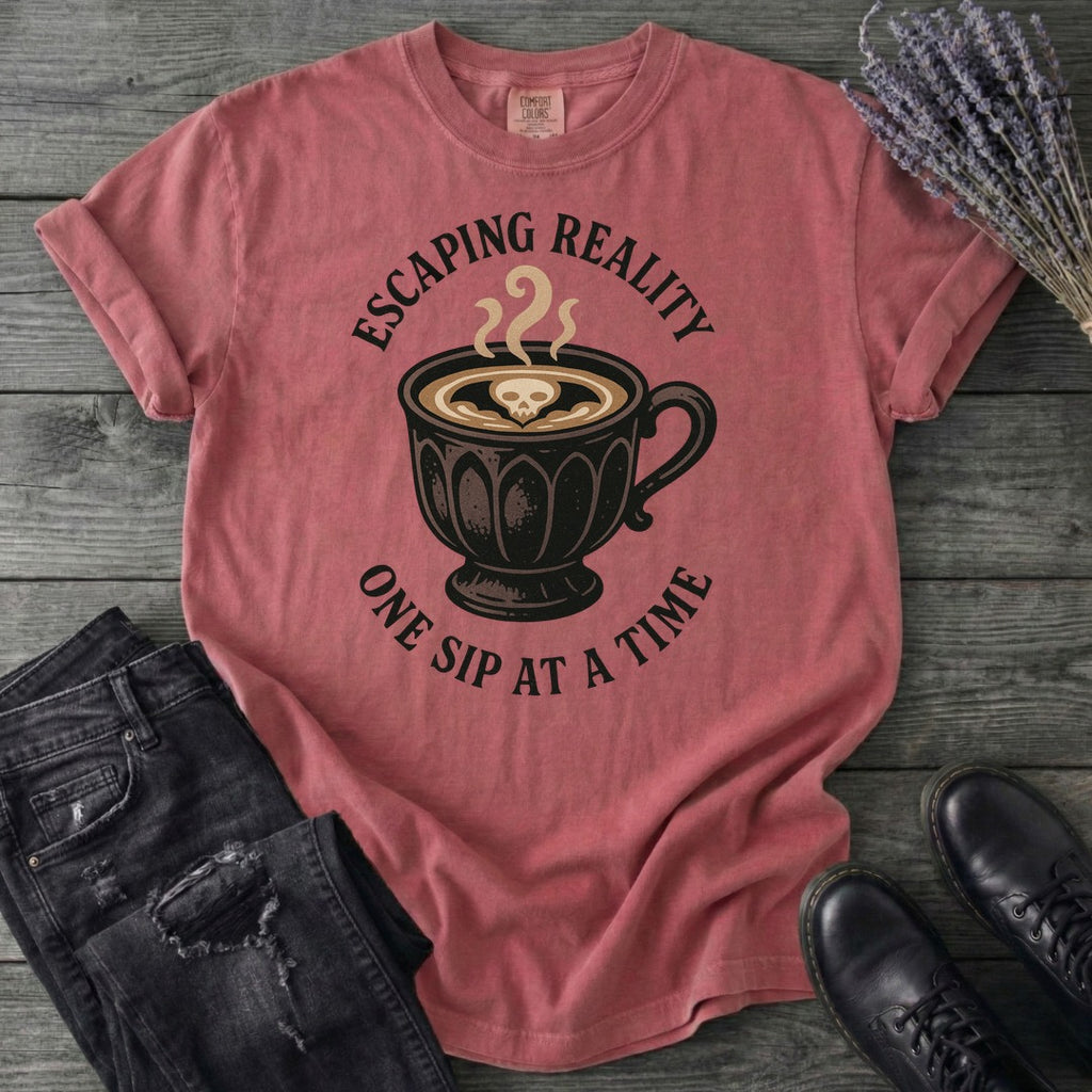 Escaping Reality One Sip At A Time T-Shirt