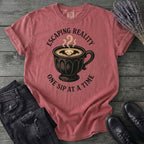 Escaping Reality One Sip At A Time T-Shirt