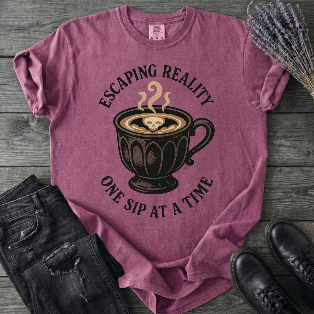 Escaping Reality One Sip At A Time T-Shirt