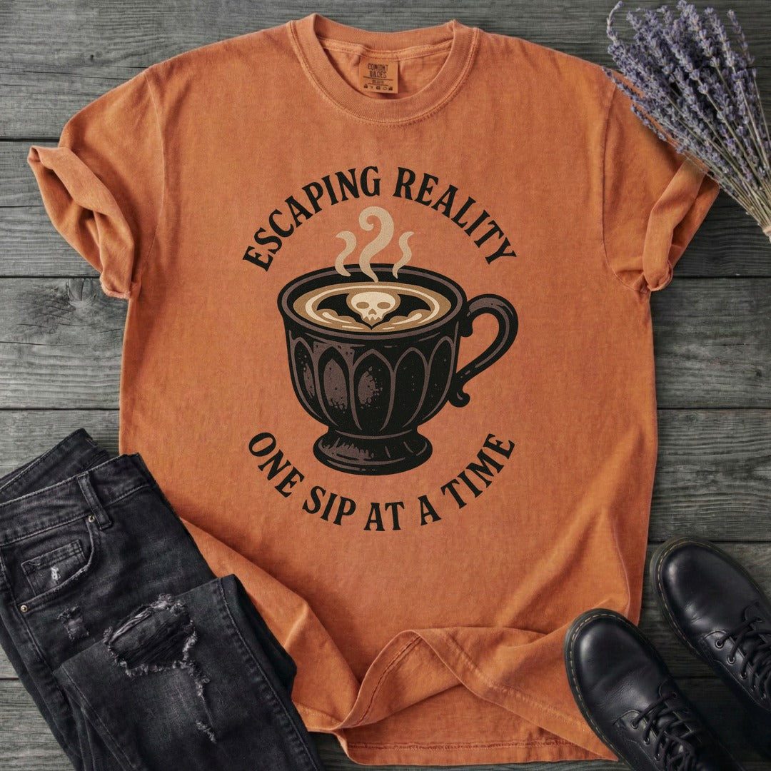 Escaping Reality One Sip At A Time T-Shirt