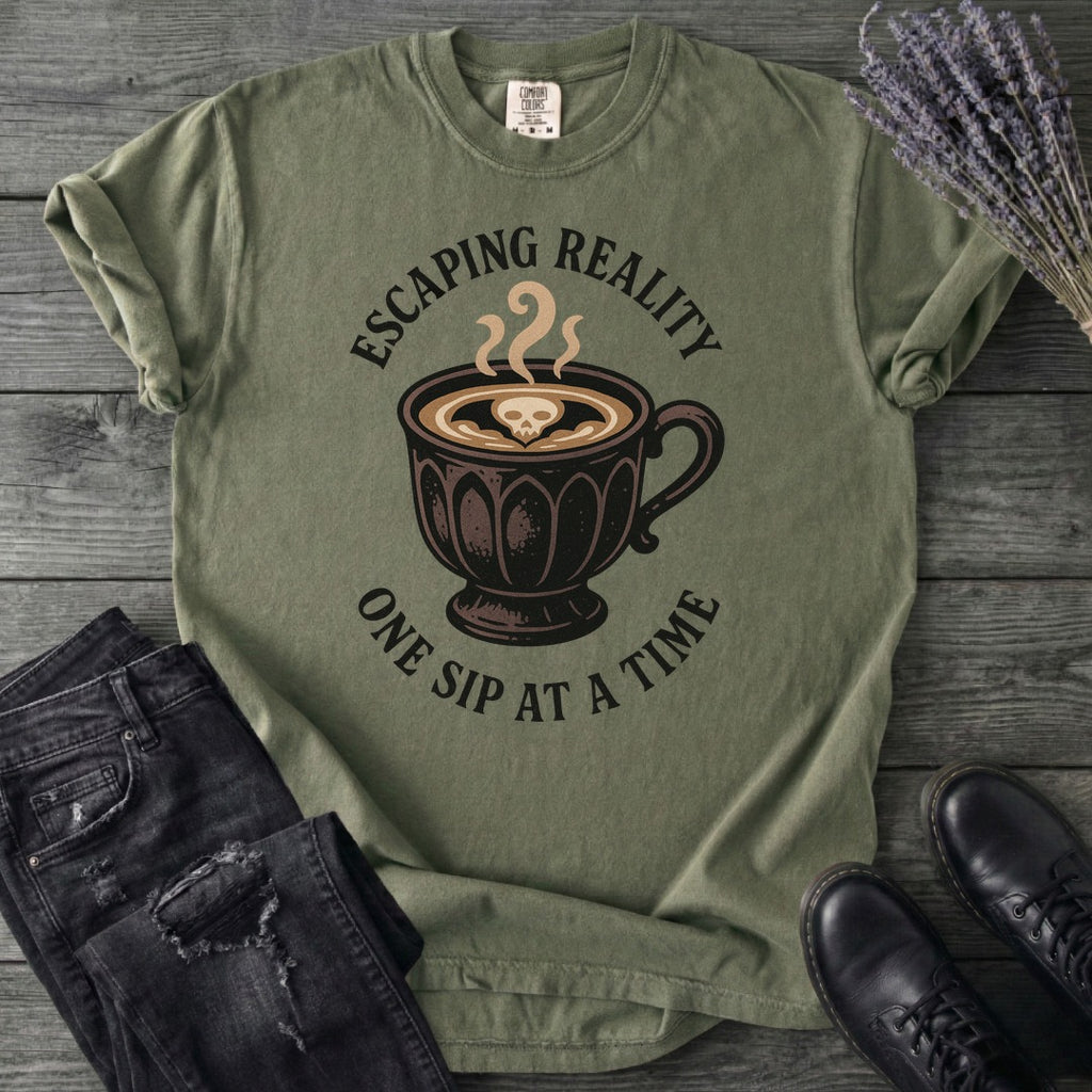 Escaping Reality One Sip At A Time T-Shirt
