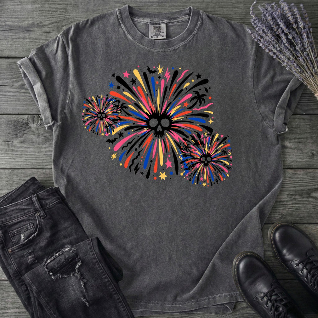 Skull Fireworks T-Shirt