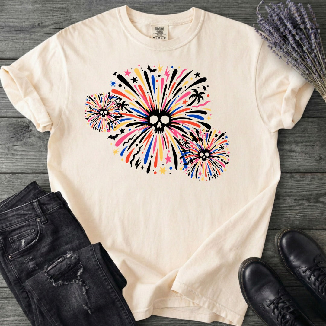 Skull Fireworks T-Shirt